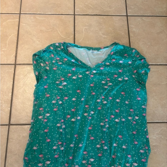 Flamingo‎ Pajama Set - Picture 2 of 8